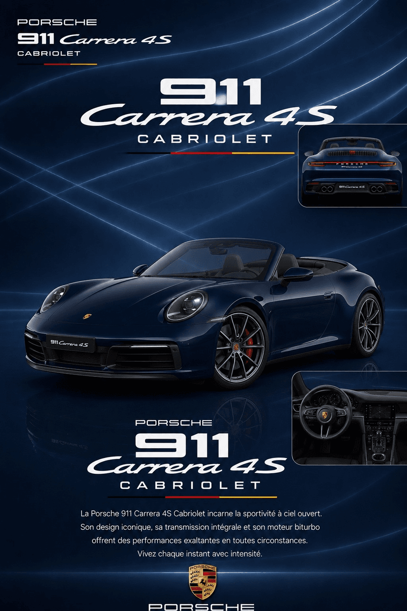 Porsche 911 Carrera 4S Cabriolet